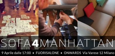 Berto al Fuorisalone Milano con il progetto di crowdcrafting  #sofa4manhattan