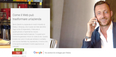Filippo Berto nel programma Eccellenze in digitale di Google
