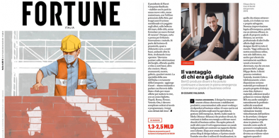 il business online e il design di berto sulla rivista fortune italia 