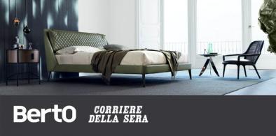 Corriere della Sera: il nuovo progetto per la camera da letto BertO