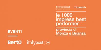 BertO azienda best performer della provicia secondo ItalyPost