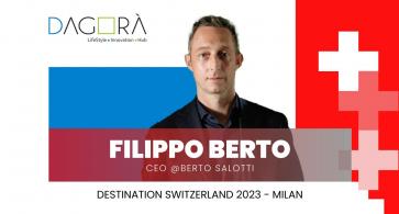Filippo Berto relatore al convegno Destination Switzerland