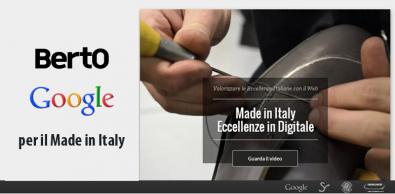 Il Made in Italy promosso da BertO e Google