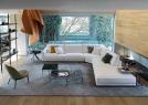 Ambiente arredato con divano modulare Tommy - BertO